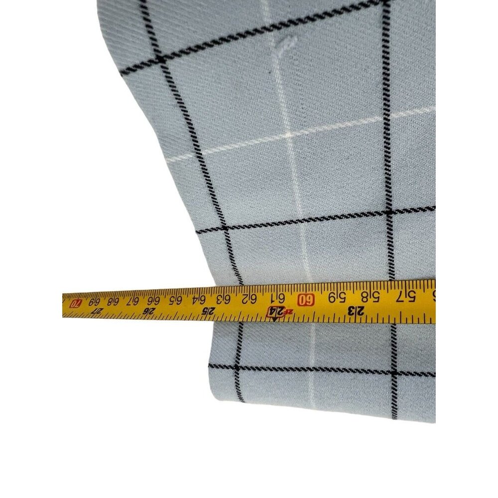 Bcbgeneration Basic Blazer In Blue Plaid Size Lar… - image 6